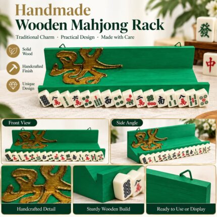 Golden 發 Mahjong Display Rack